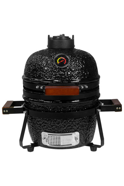 Vilde Kamado SE Premium Line grill set 13"/32 cm glossy black
