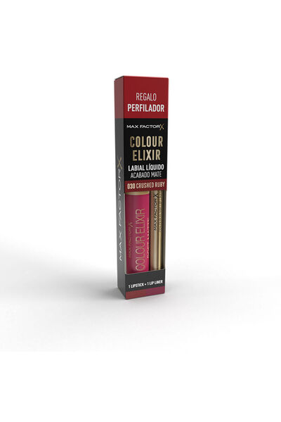 Max Factor Color Elixir Lipliner Soft Matte Lot Nr. 030-Crushed Ruby, 2 Stück