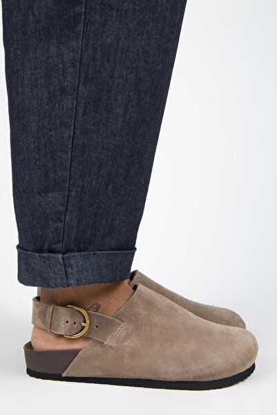 Manijero Γυναικεία δερμάτινα σανδάλια Sabo Mink από γνήσιο δέρμα Antonella με ζώνη στην πλάτη