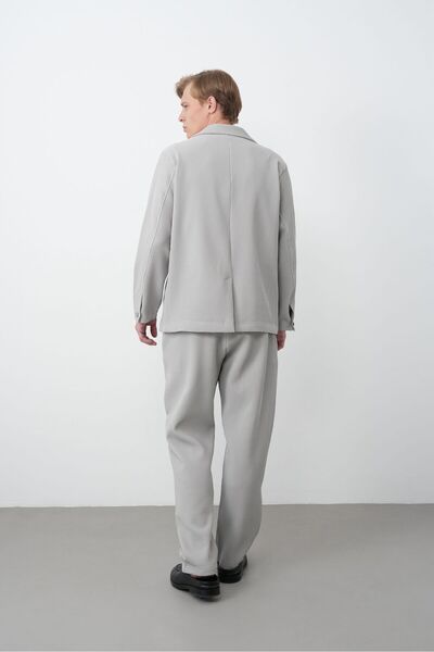 TÜZeMEN Ribbed Sports Fabric Jacket