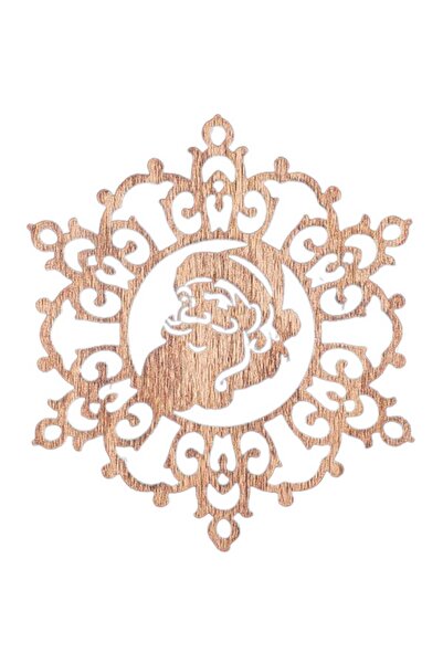 OEM Glob de Craciun HH914 din Lemn Model Mos Craciun