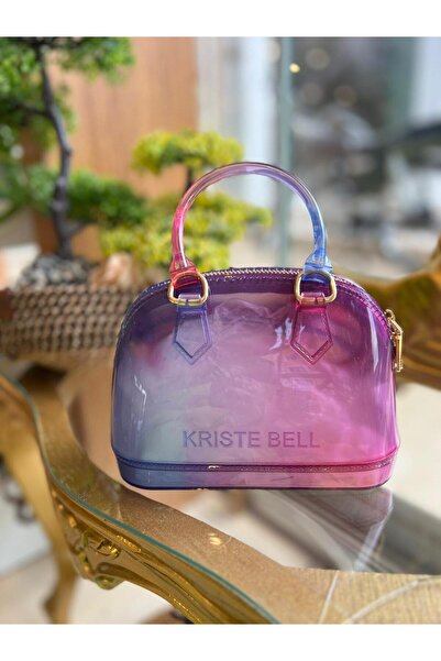 KRISTE BELL Women's Bag with Hand and Shoulder Straps Jole Acrylic 26996 Shiny Mix