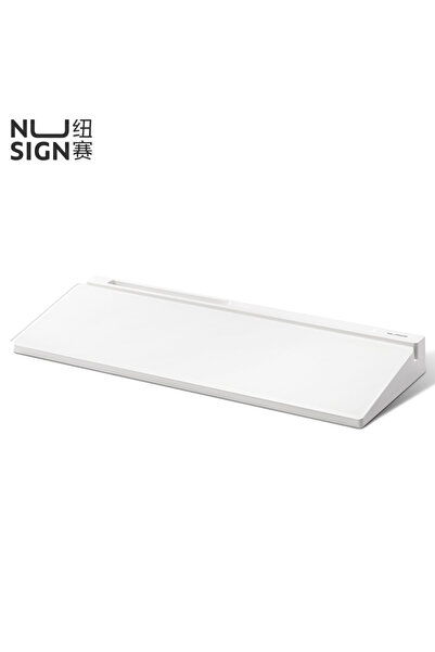 Deli NuSign Desktop organizer with Glass board for short memo and keyboard holder. Size 460*150mm