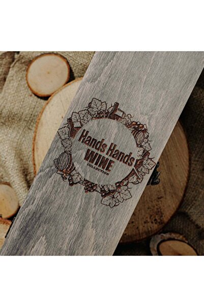 OEM Wooden Wine Box HH986 Personalized 34.5x11 cm