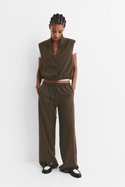 Pull & Bear Balloon hem waistcoat