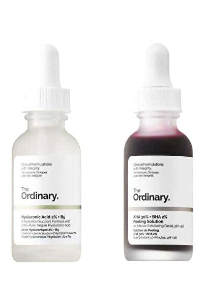 The Ordinary - 2x Serums with Alpha Hydroxy Acids 30%, Beta Hydroxy Acids 2%,...
