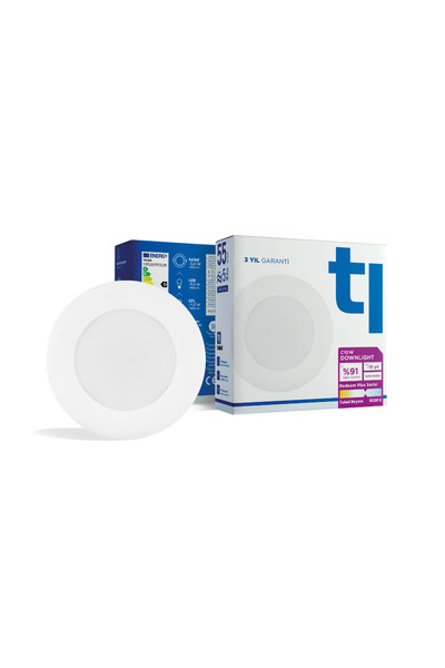 Tuled Redeem Plus C10W Downlight, Titreşimsiz, Göz Konforu, 693 Lümen, Kırık ...