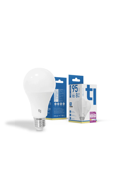 Tuled Redeem Plus A70S E27 LED Ampul, Titreşimsiz, Göz Konforu, 1262 Lümen, Tatlı Beyaz, 3500 Kelvin