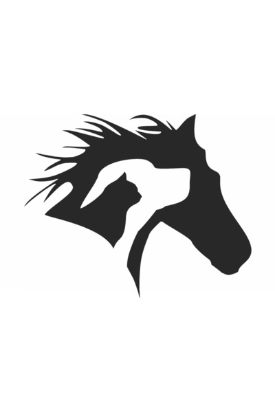 OEM Decor perete Personalizabil Cal Caine Pisica HHH635 din lemn - 38 L x 31 ...