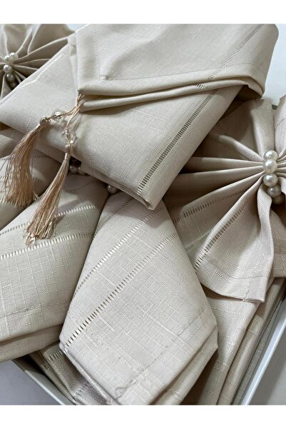 sen home طقم مفرش طاولة كولبر لـ 12 شخصًا 26 قطعة (شحن في صندوق إنتاج من الدر...