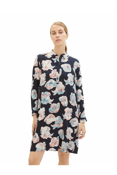 Tom Tailor Pletené šaty pro ženy v jednobarevných barvách