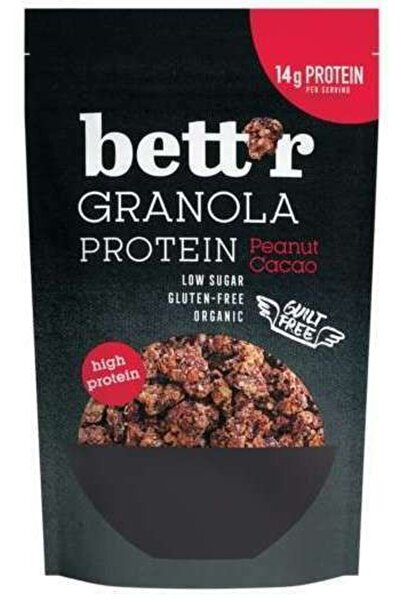 JollyMag Granola proteica cu alune si cacao fara gluten bio 300g Bettr