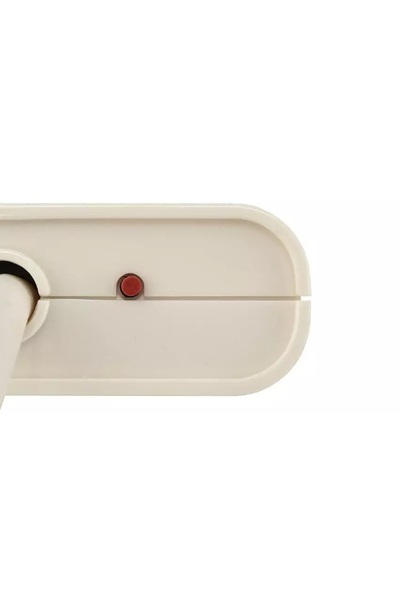 Koolen 4 Ways Power Extension Sockets, 3 m, 2 USB Ports, White.