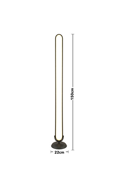 Apliqa Lampader Led HubRom, ZUMRA 3856-01-BL 22x150 cm 70 W Negru