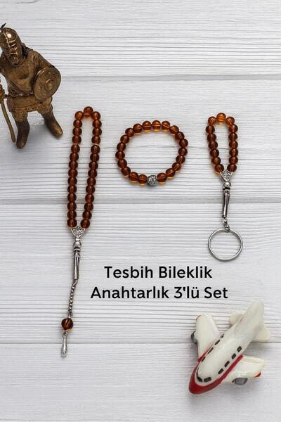 Lio20 Set de brățară din sticlă de piatră de onix-33 bucăți de mărgele de rug...