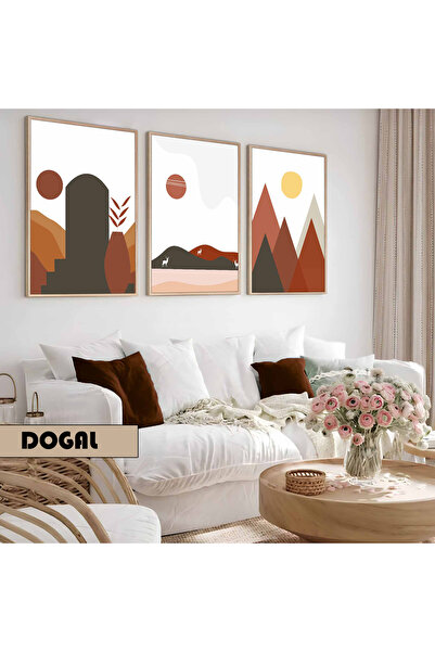 Harika bir ev Dečija soba Dnevna soba - Minimalistički Moderni Boemski SMEĐI ...