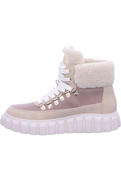 Edel Fashion Stiefeletten für Damen v béžové barvě