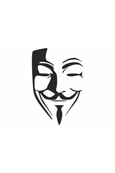 OEM Decor perete Personalizabil V de la Vendetta HHH593 din lemn - 57 L x 38 ...