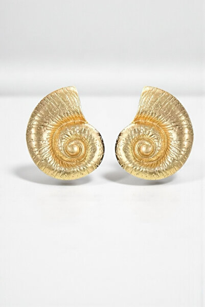 Pinty Design Snail Figure Female Steel Earrings