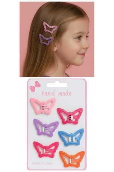 Eva Rose 6-Piece Snap Buckle Girls' Buckle Children's Buckle School Buckle Holiday Buckle Star Buckle Baby Buckle