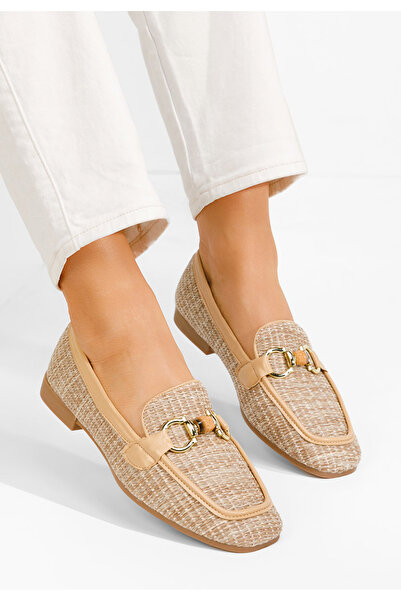 B T Shoes Khaki dámské mokasíny Estova