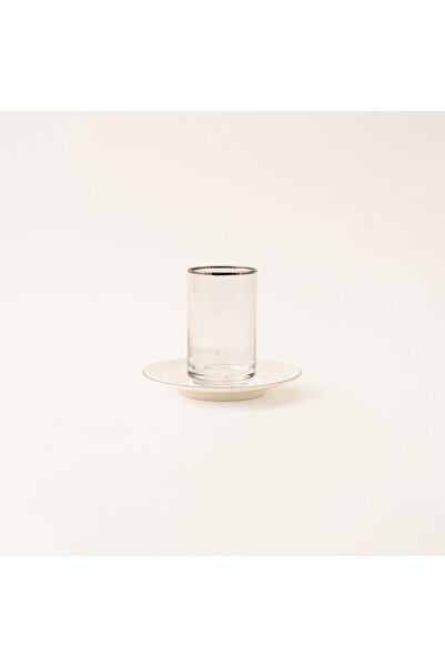 erorex Mawaddah White Porcelain 12 Pcs Tea Set