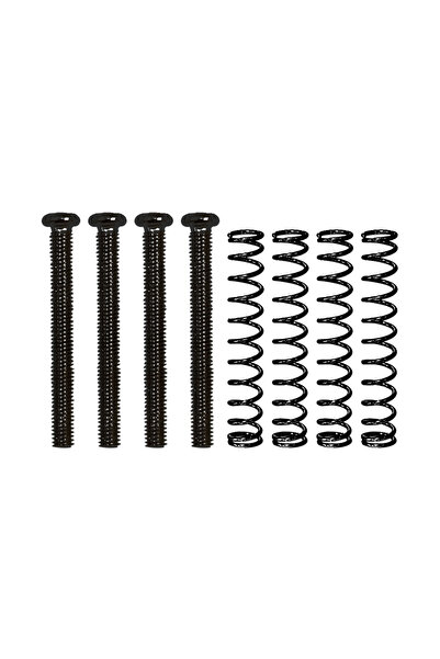 choice2 4 قطع سوداء من براغي ومسامير تثبيت لاقطات هامباكر للجيتار الكهربائي، ...