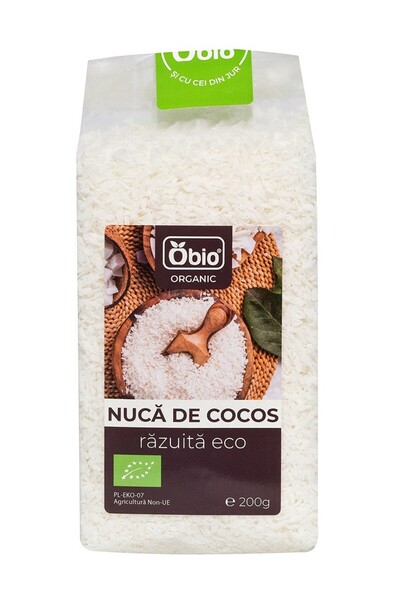 JollyMag Organic grated coconut 200g Obio