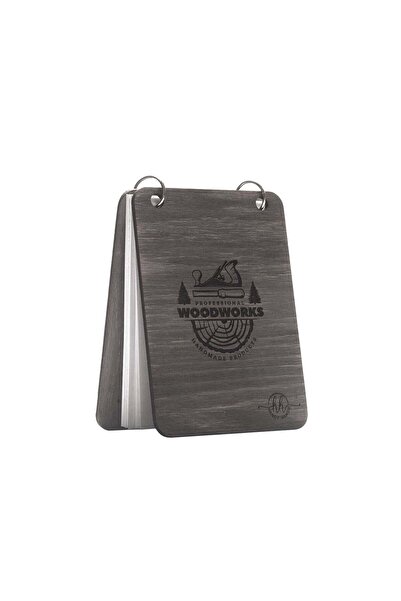 OEM Agenda din lemn HH928 Personalizata de Tip Flip - 15x21.5 cm