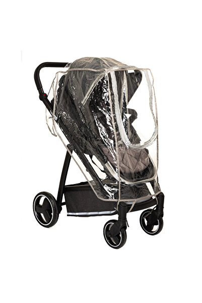 ebaby غطاء مطر فاخر لعربة الأطفال مع عاكس