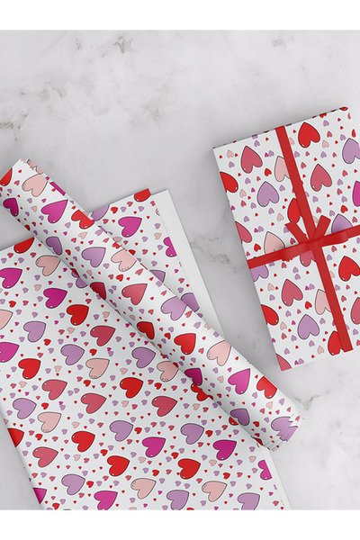 Share the Love ورق تغليف قلوب لك