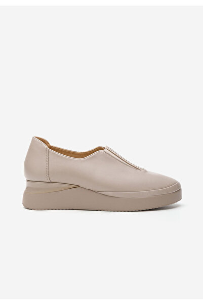 B T Shoes Šedé dámské polobotky Teresia