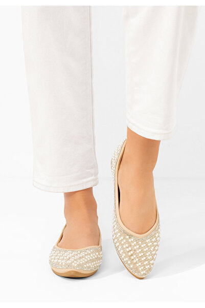 B T Shoes Růžové dámské baleríny Charity