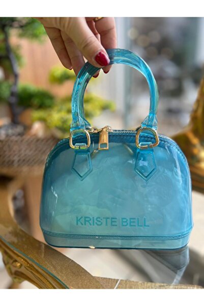KRISTE BELL Women's Bag with Hand and Shoulder Strap Jole Acrylic 26996 Blue