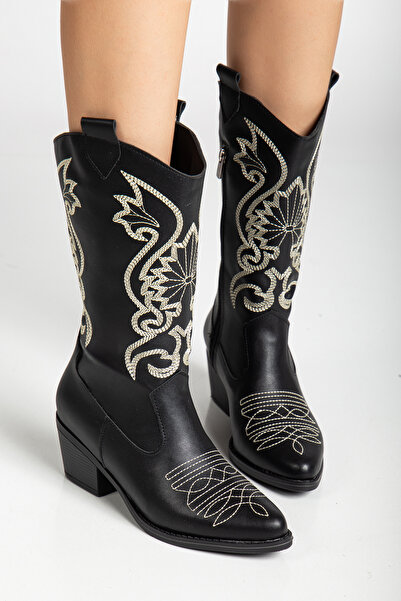 Daxtors Cowboy Cold-Proof Winter Women's Boots