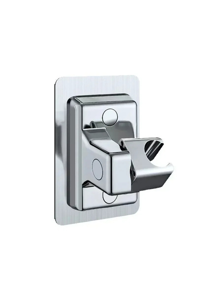 Choice silverA New Bathroom Handheld Shower Holder No Punch Adjustable No Dri...