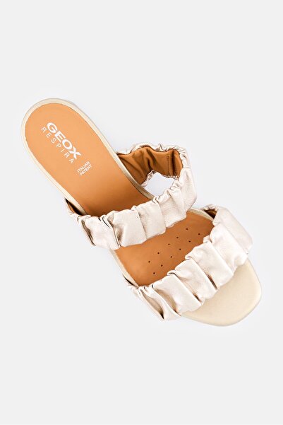 Geox Women D Genziana Slip On Sandals, Bronze