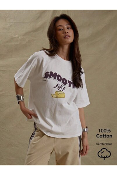 Kaptins Women's T-Shirt Graphic Printed T-Shirt