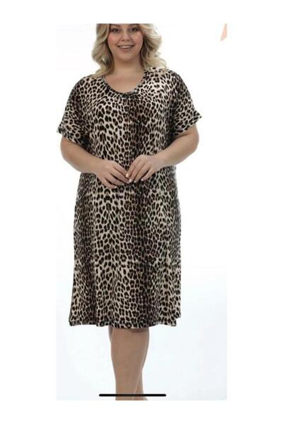 Etoile 72526 Bb Battal Half Sleeve Dress