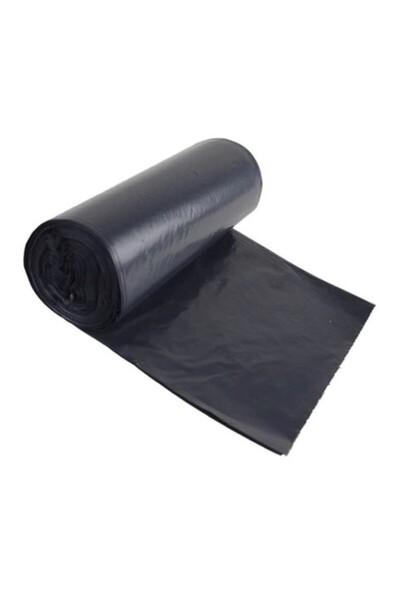 Ecofriend Recycling Черни торби за почистване, 35 л, LDPE, 15 бр./ролка