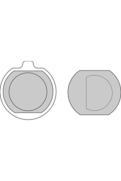 FERODO Set Plăcuțe Frână Organice Moto FDB132P - Racing, Kawasaki Z