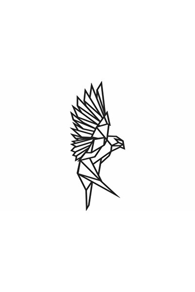 OEM Decor Personalizabil Geometric perete Vultur HHH495 din lemn - 25 L x 58 ...