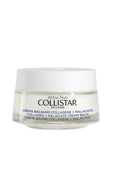 Collistar Attivi Puri - Crema-Balsam Antirid cu Colagen si Malachit, Fermitate si Regenerare, 50 ml