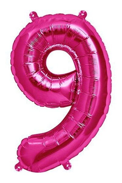 PartiCompany بالونات أرقام من 0 إلى 9 - 16 بوصة (وردي، أزرق، ذهبي، فضي، برونزي)