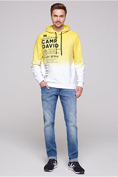 Camp David UZUN KOLLU BİSİKLET YAKA SWEATSHİRT