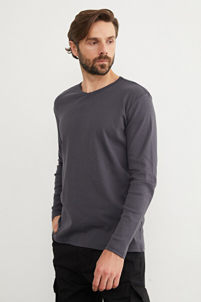 Fulla Moda Basic V Yaka Body