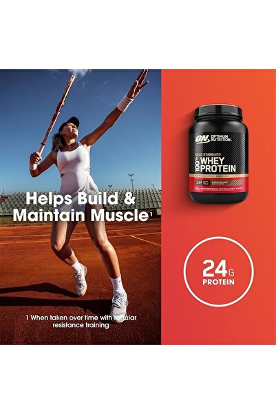 ON Optimum Nutrition Gold Standard 100% Whey Protein Powder – 24g Protein, Primary Source Isolate