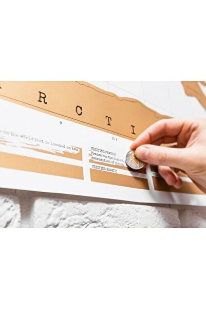 Gadget Master Scratchable World Map