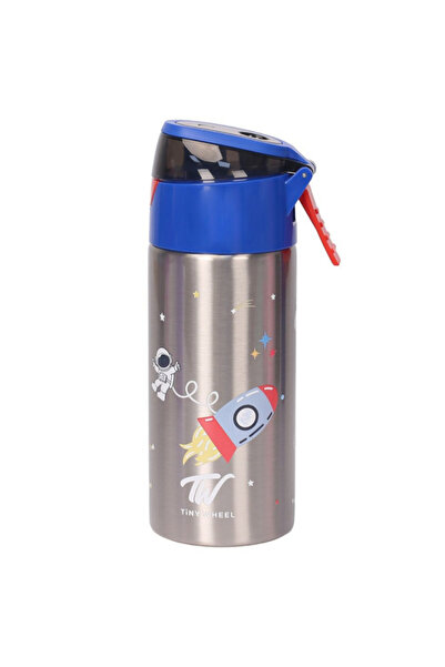 TINY WHEEL Space Spray Stainless Steel Water Bottle 400ml