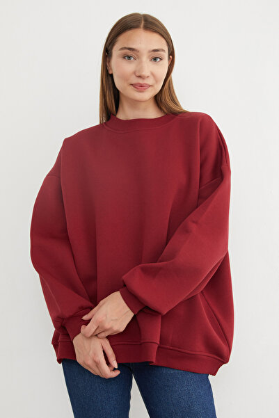 Fulla Moda Hanorac oversize cu 3 fire